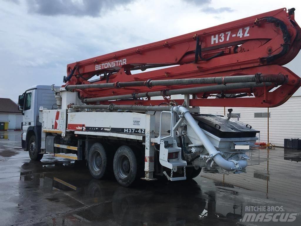 Betonstar 37M-4Z Αντλίες σκυροδέματος