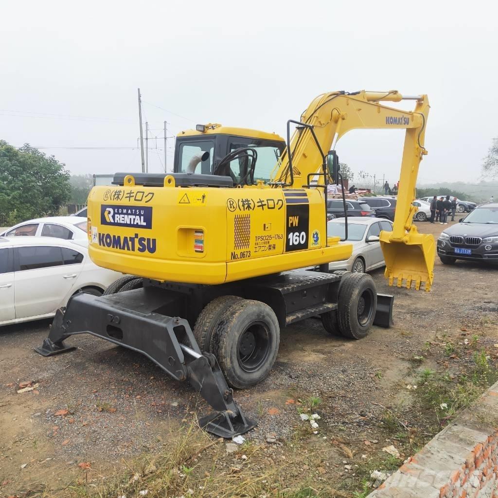 Komatsu PW160W-7 Εκσκαφείς με τροχούς - λάστιχα