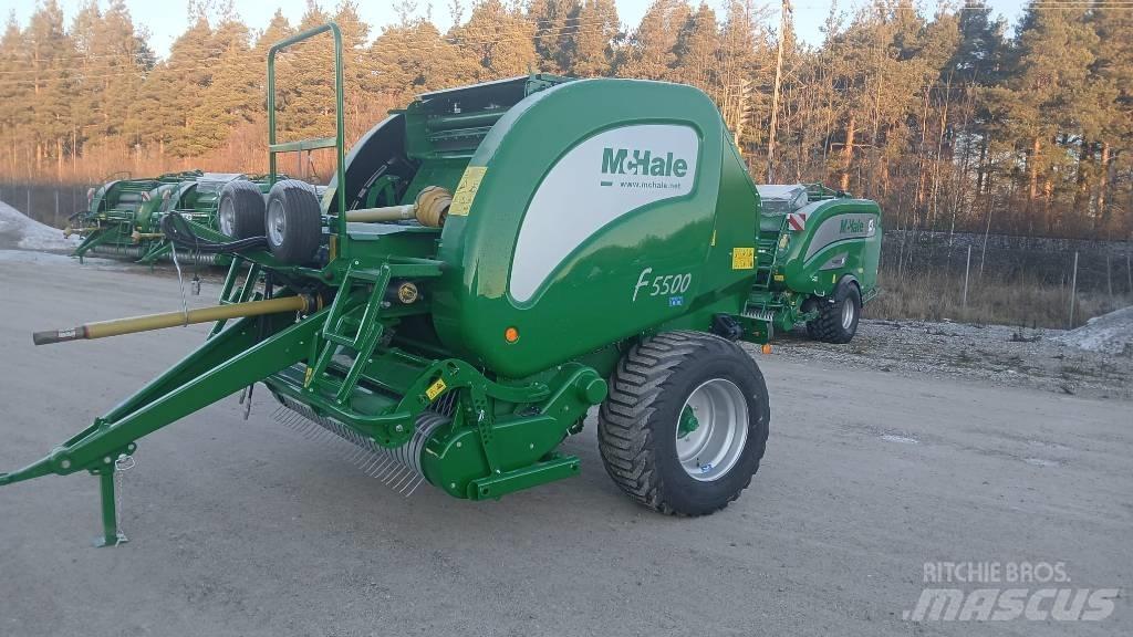 McHale F 5500 Πρέσες κυλινδρικών δεμάτων
