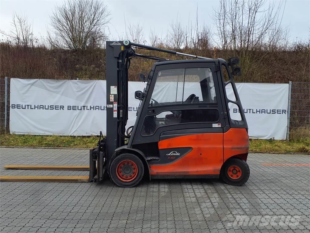 Linde E50HL Ηλεκτρικά περονοφόρα ανυψωτικά κλαρκ