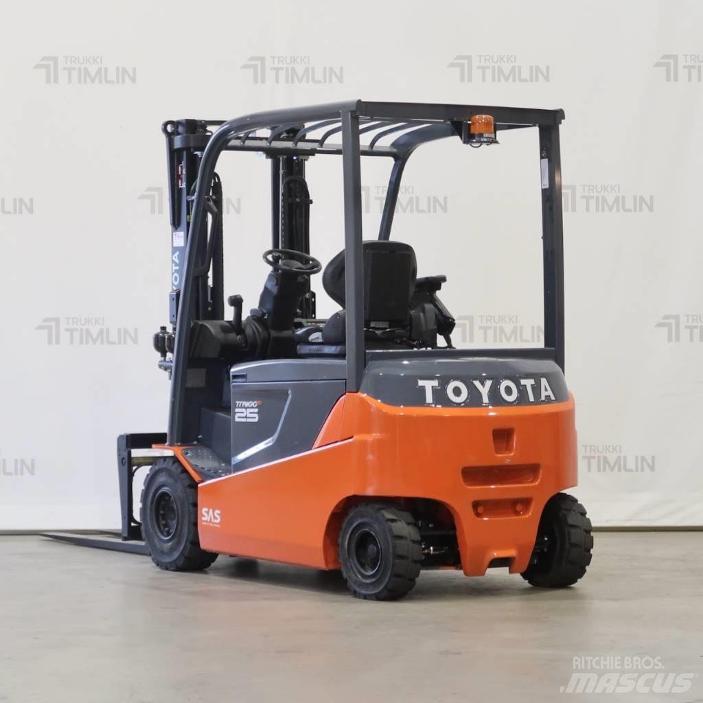 Toyota 8FBMT25 Ηλεκτρικά περονοφόρα ανυψωτικά κλαρκ
