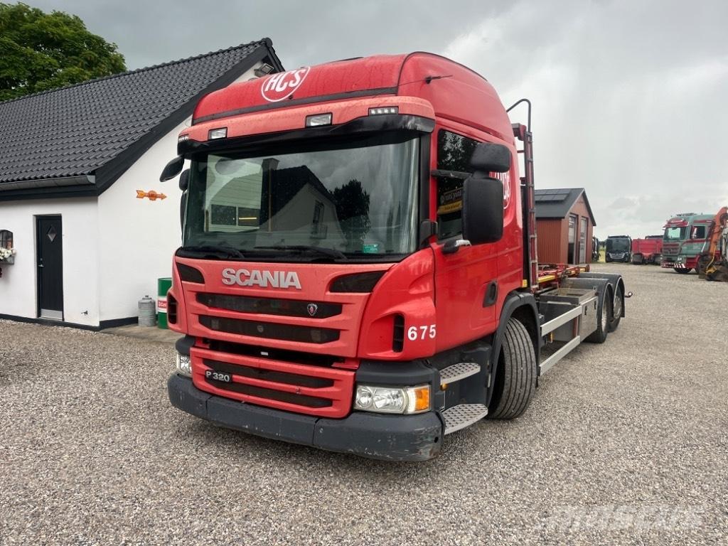 Scania P 320 Φορτηγά ανατροπή με γάντζο