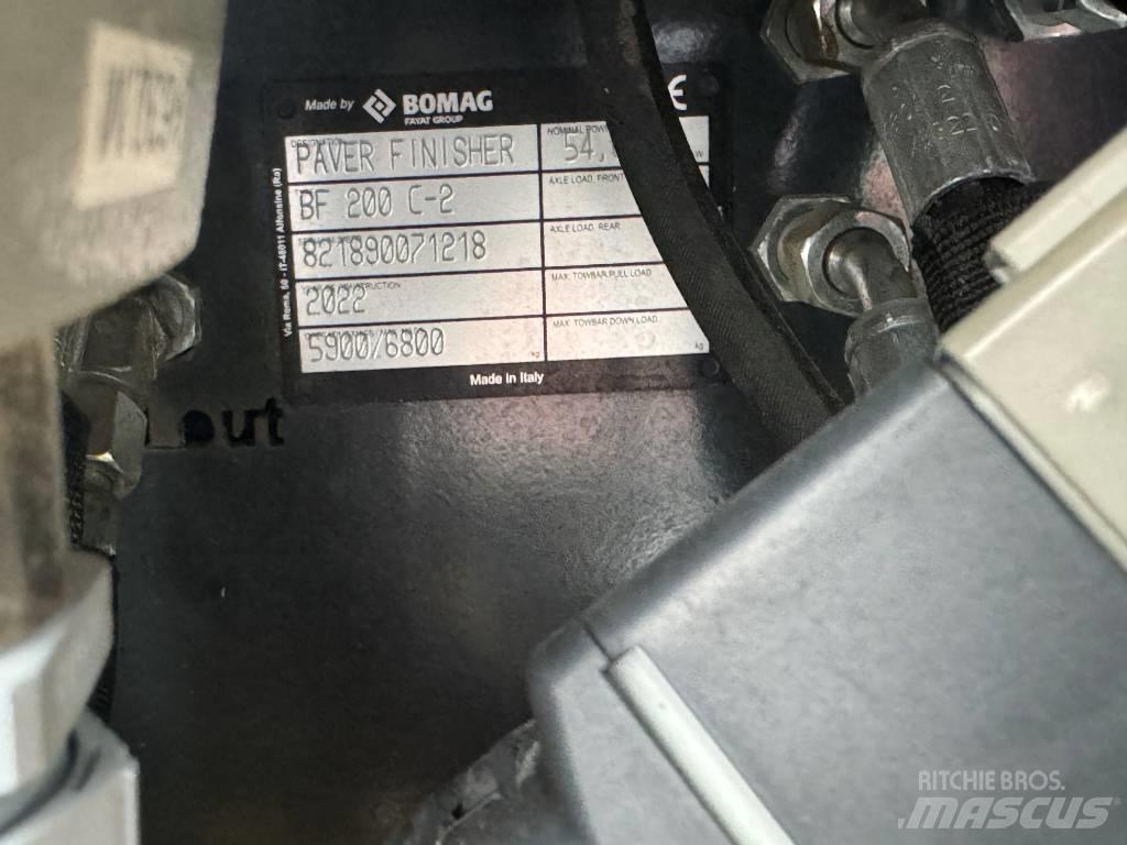 Bomag BF200C-2 Επίστρωση ασφάλτου