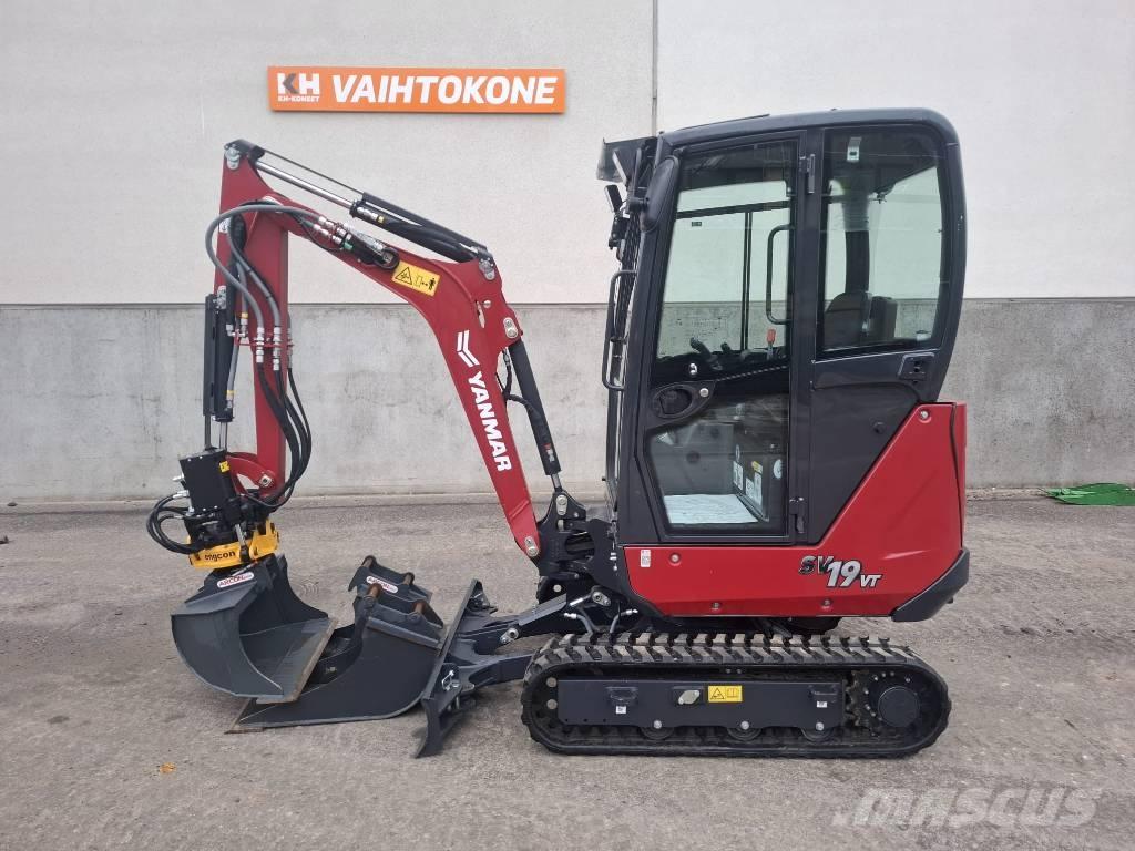 Yanmar SV 19 VT Εκσκαφάκι (διαβολάκι) < 7t