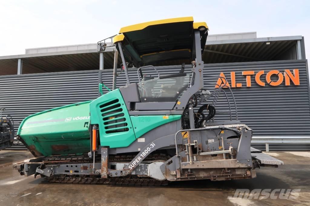 Vögele SUPER 1800-3I Επίστρωση ασφάλτου