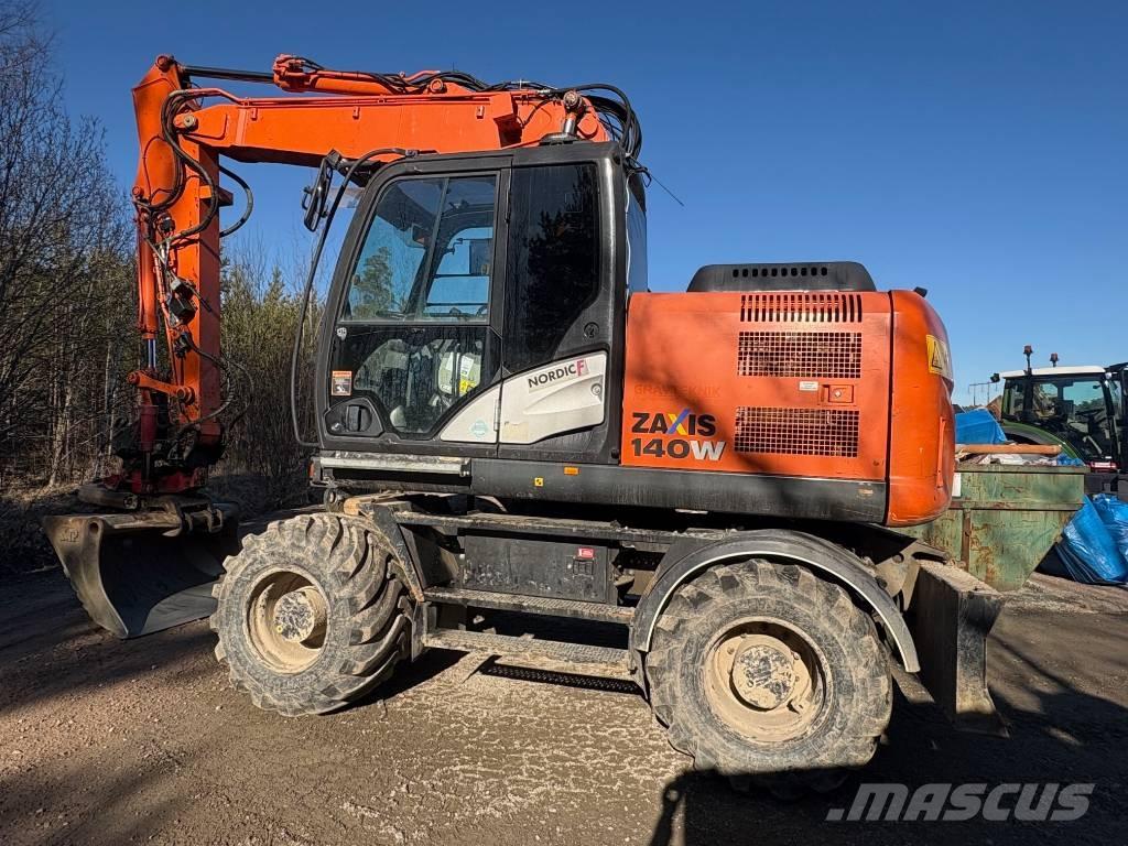 Hitachi ZX 140 W-5B Εκσκαφείς με τροχούς - λάστιχα