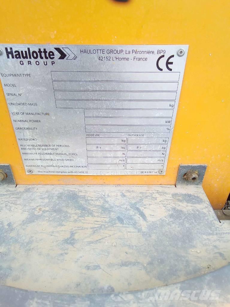 Haulotte Star 10 Ανυψωτήρες με κατακόρυφους πυλώνες
