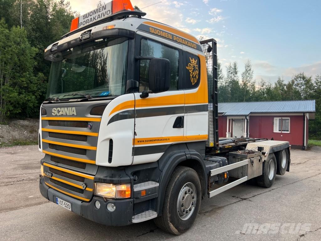 Scania R 500 Φορτηγά ανατροπή με γάντζο