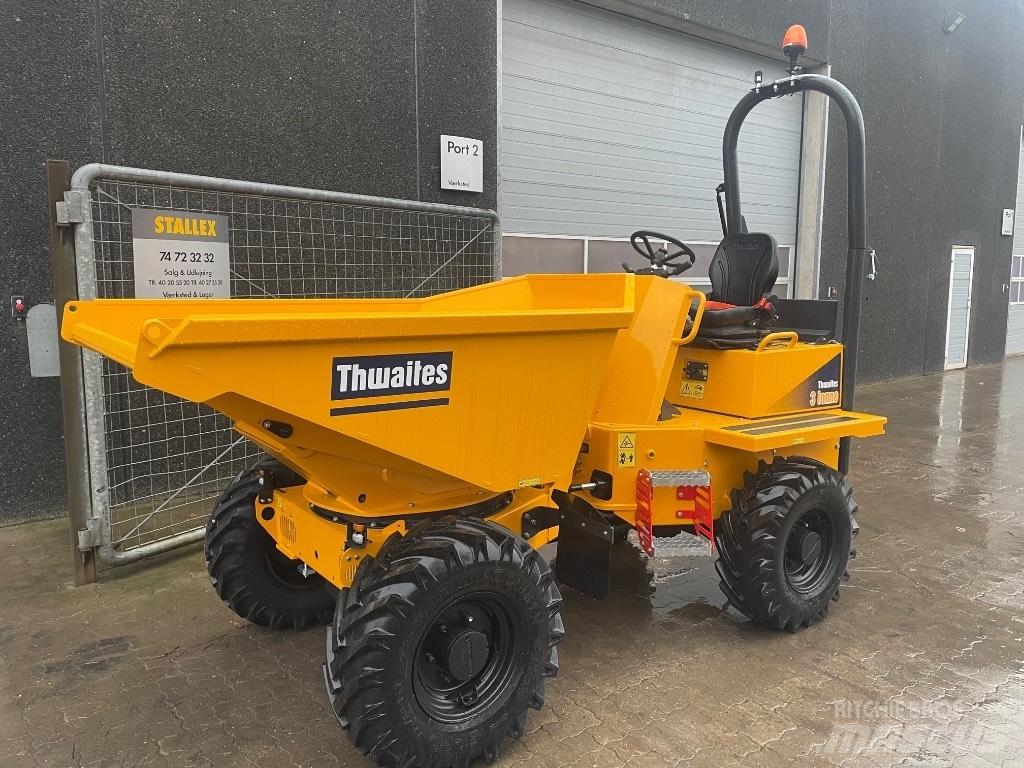 Thwaites 3 ton Άκαμπτα Dumper με ανατρεπόμενο κάδο