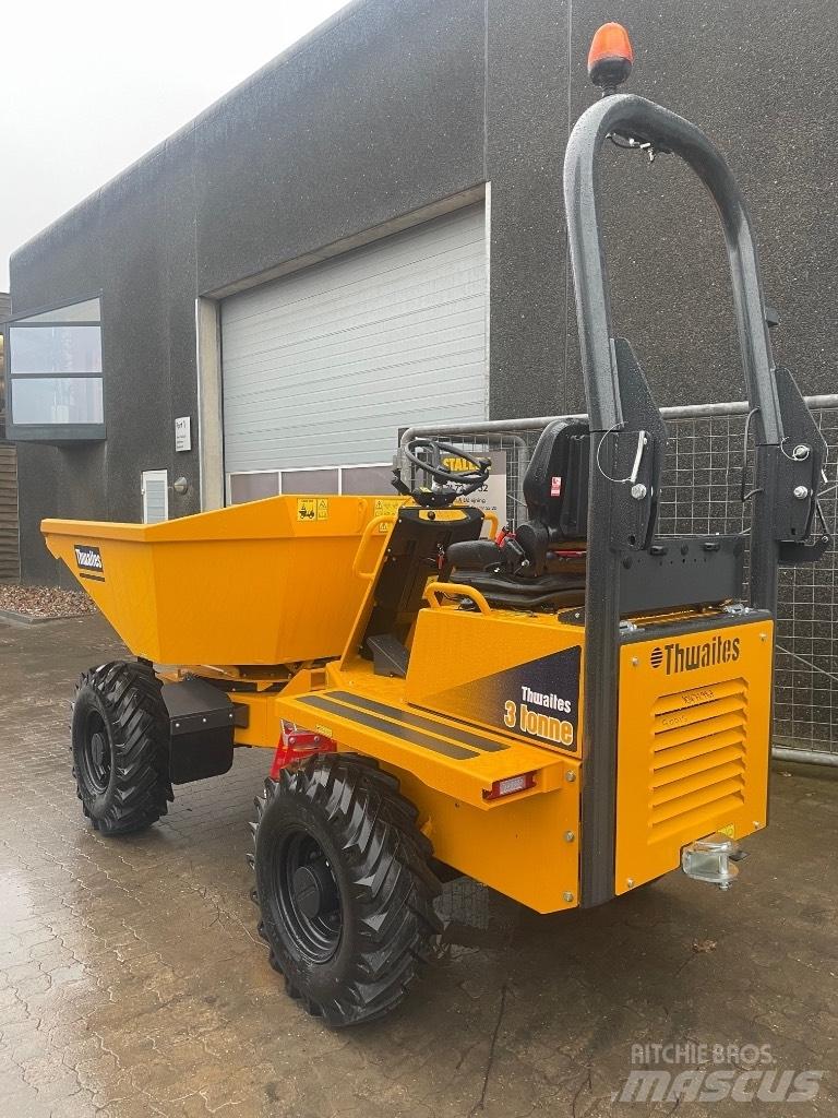 Thwaites 3 ton Άκαμπτα Dumper με ανατρεπόμενο κάδο