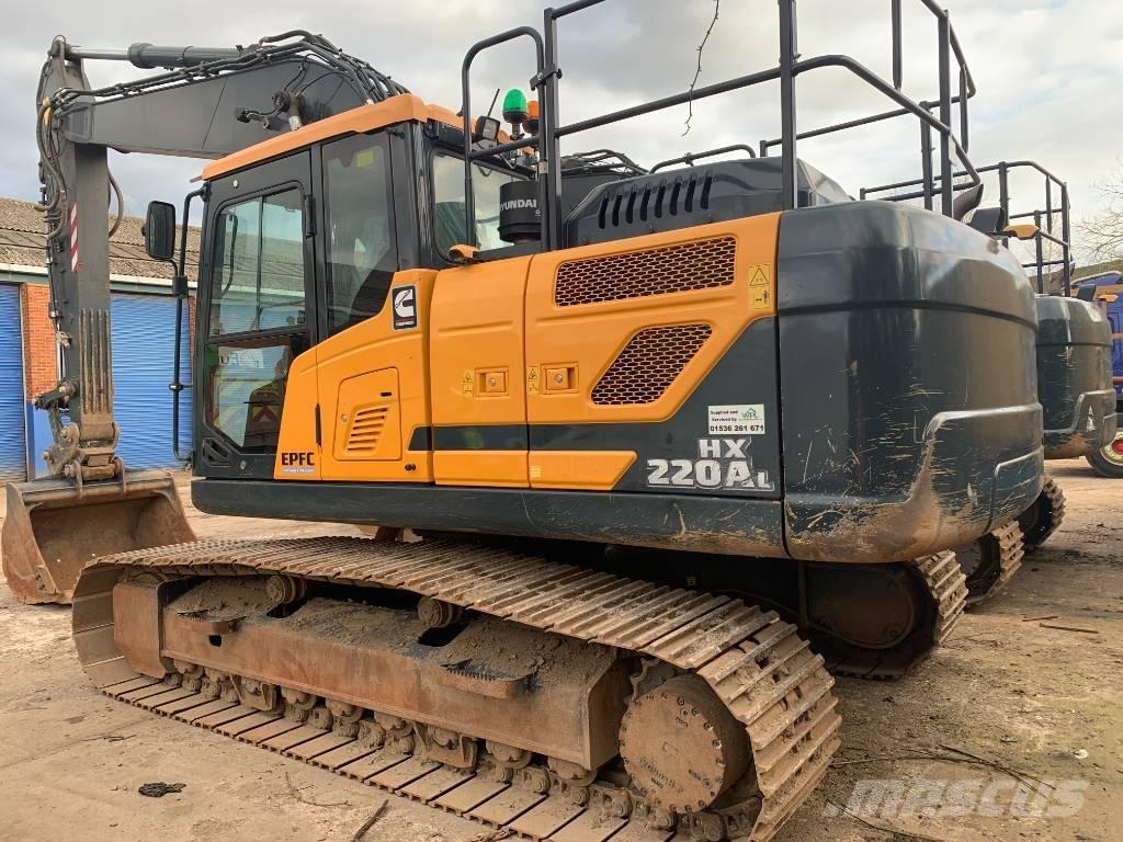 Hyundai HX220A L Εκσκαφείς με ερπύστριες