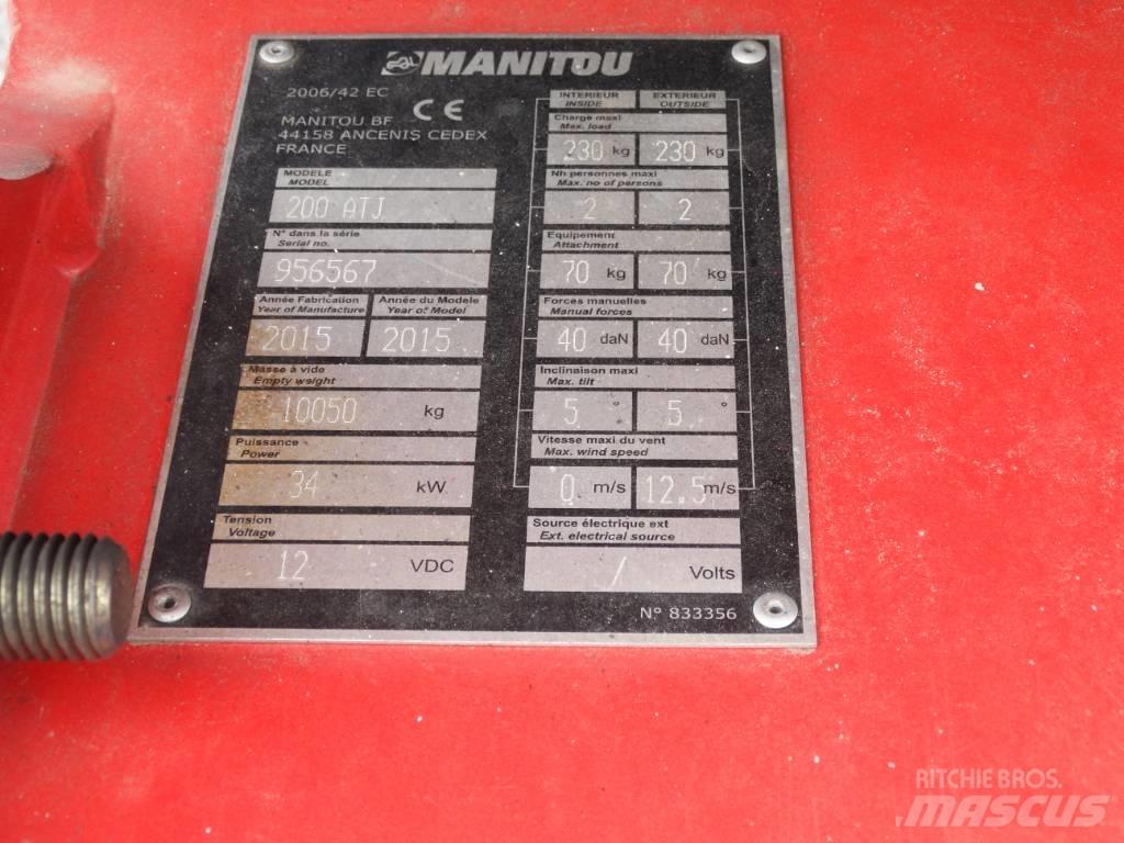 Manitou 200 ATJ Ανυψωτήρες με αρθρωτό βραχίονα