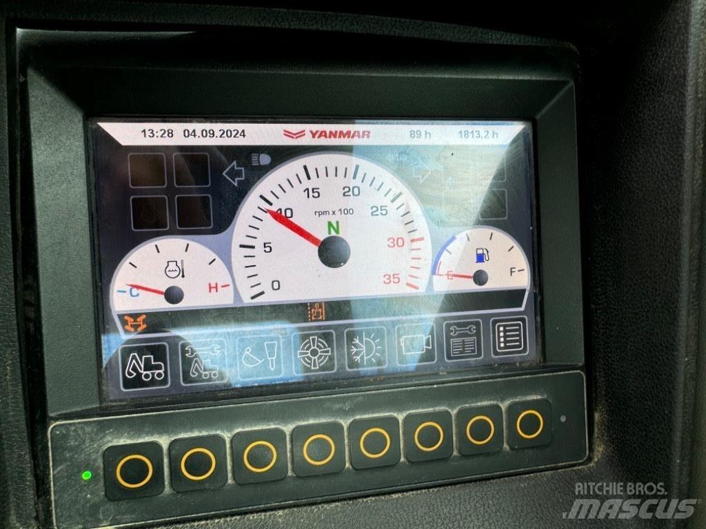 Yanmar B95W (40744) Εκσκαφείς με τροχούς - λάστιχα