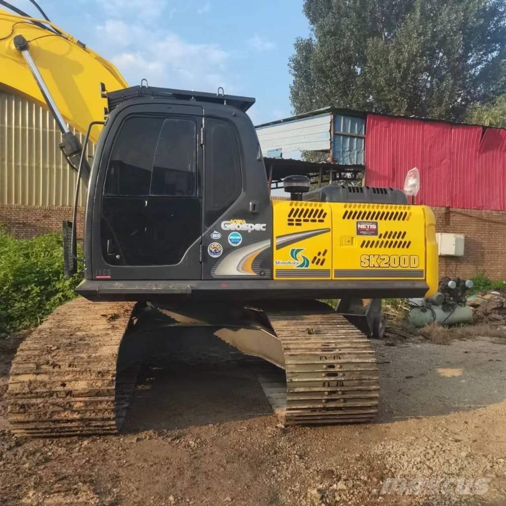 Kobelco SK 200 D Εκσκαφείς με ερπύστριες