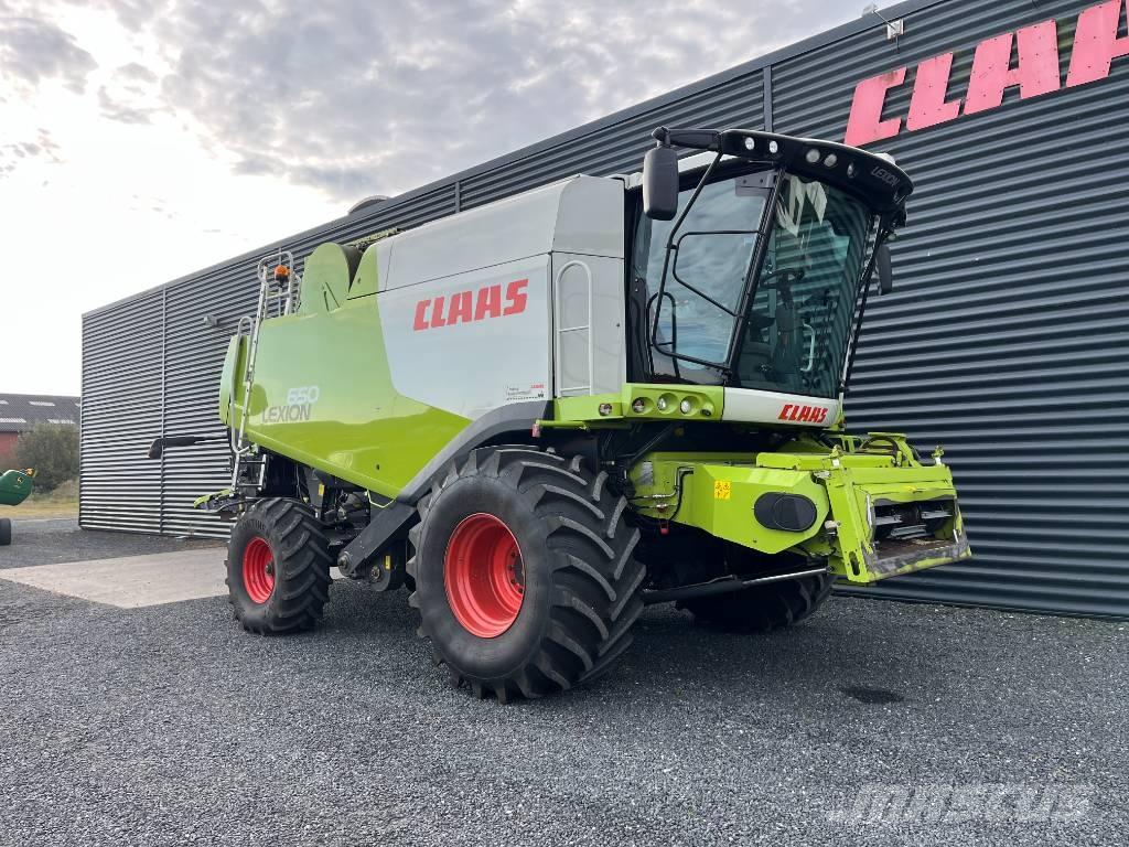 CLAAS Lexion 650 Θεριζοαλωνιστικές μηχανές