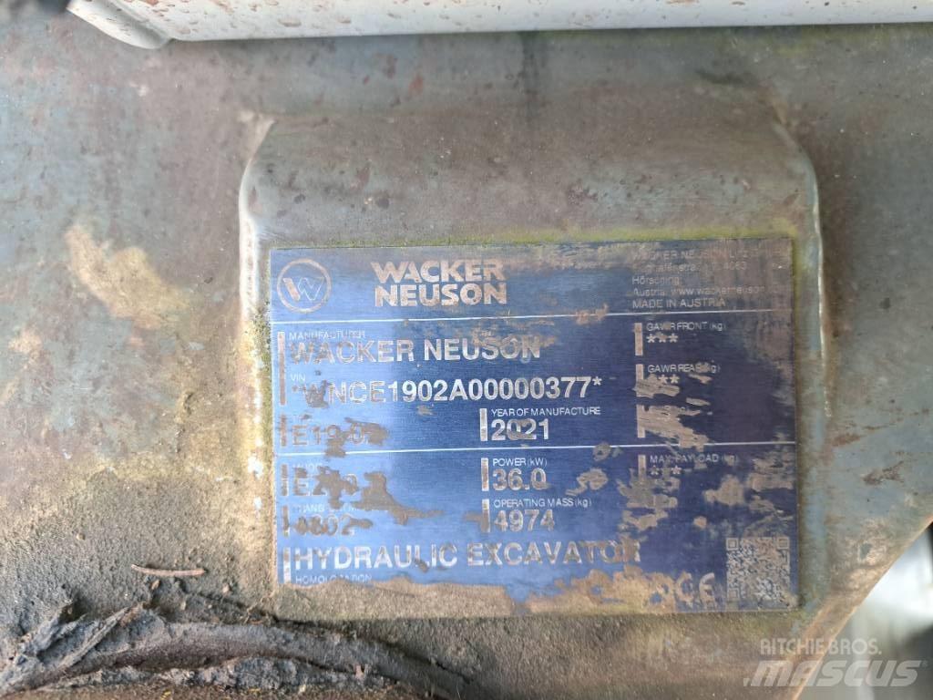 Wacker Neuson EZ50 Εκσκαφείς με ερπύστριες
