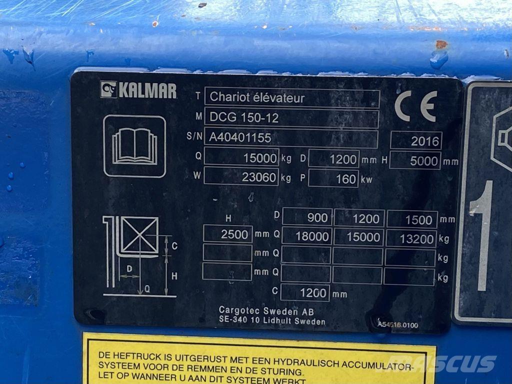 Kalmar DCG150-12 Πετρελαιοκίνητα Κλαρκ