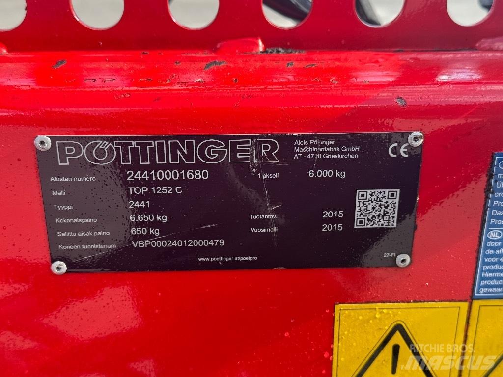Pöttinger Top 1252 C Αναμοχλευτήρες