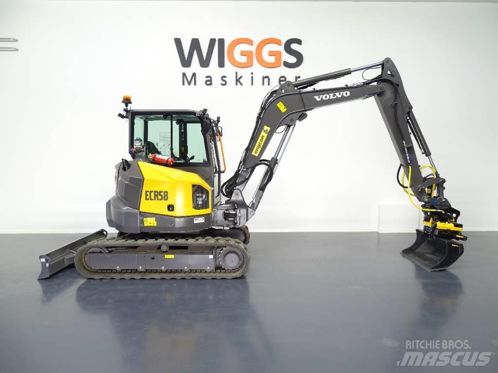 Volvo ECR58F Εκσκαφάκι (διαβολάκι) < 7t