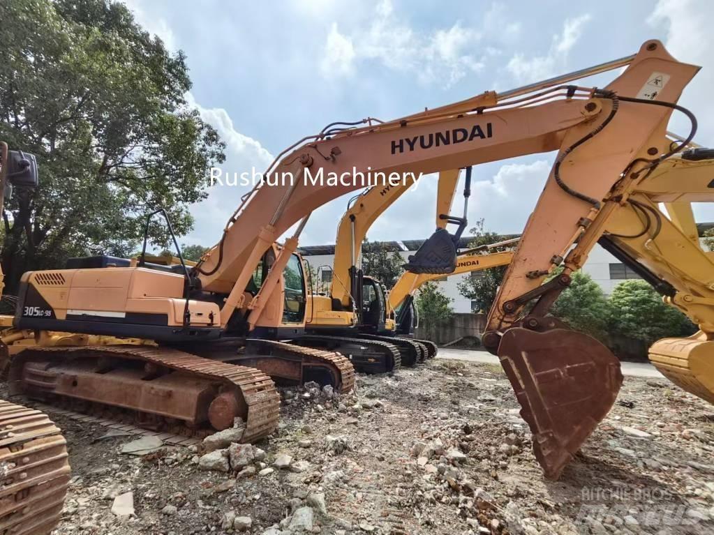 Hyundai 305 Εκσκαφείς με ερπύστριες