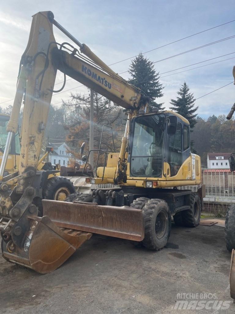 Komatsu PW 130-7K Εκσκαφείς με τροχούς - λάστιχα