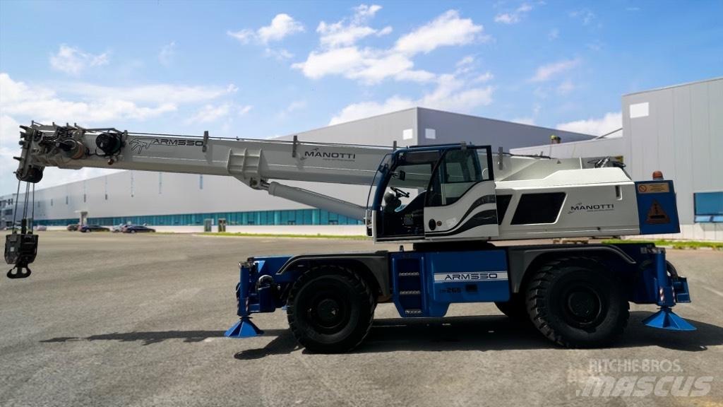 Manotti ARM550 Γερανοί ανώμαλου εδάφους