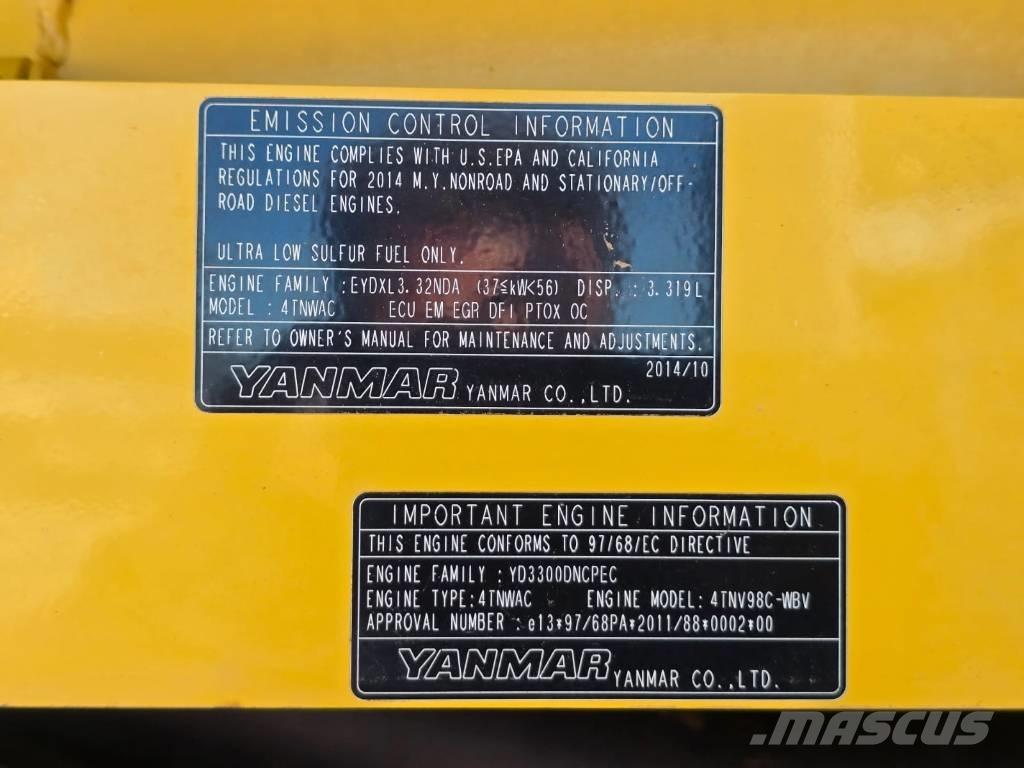 Yanmar Vio 80-1 Μίνι εκσκαφείς 7t - 12t