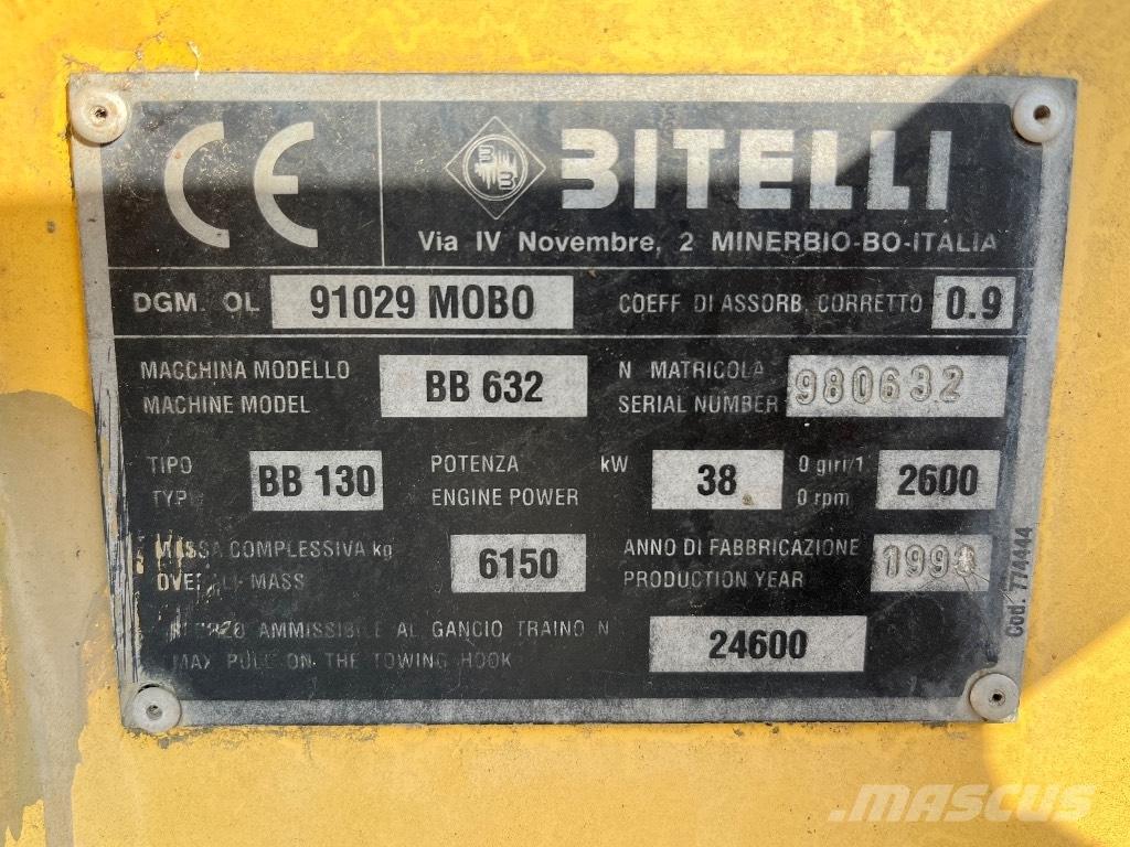 Bitelli BB 632 Επίστρωση ασφάλτου