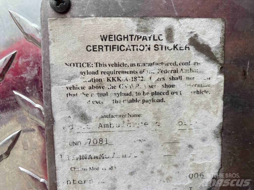 International 4300 Ασθενοφόρα