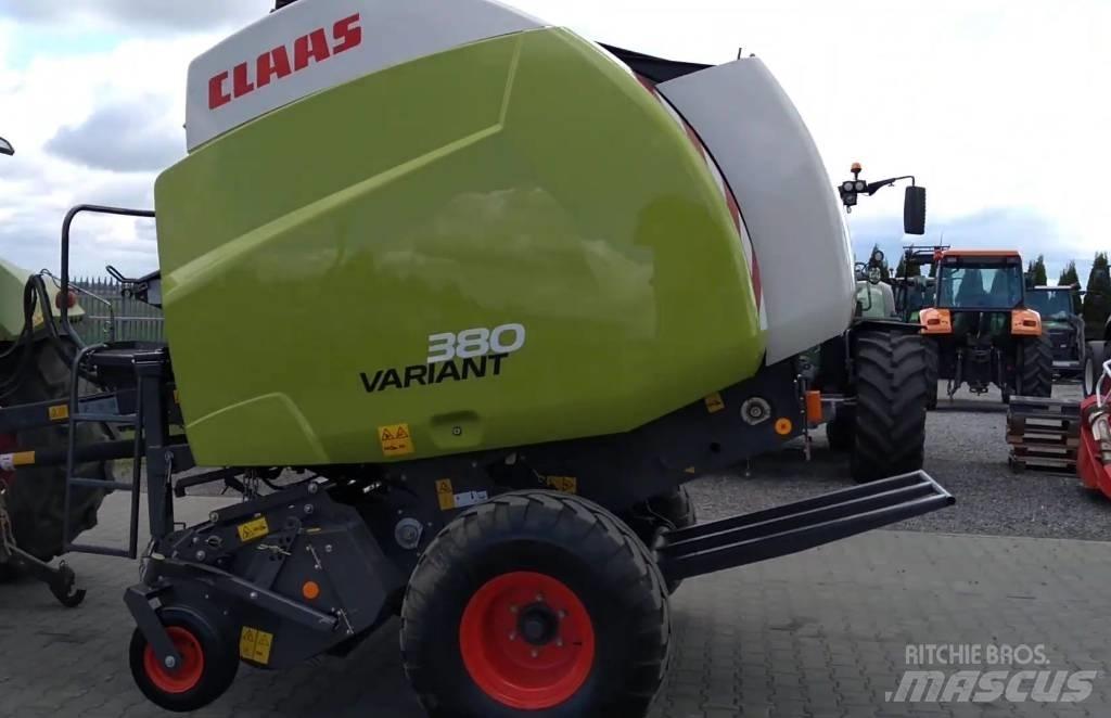 CLAAS Variant 380 Πρέσες κυλινδρικών δεμάτων