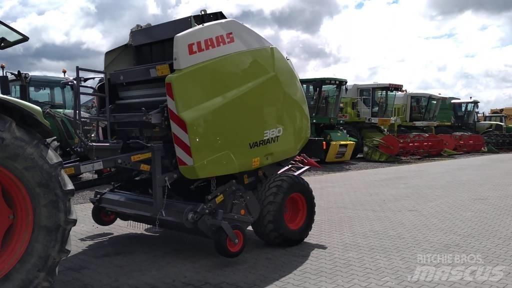 CLAAS Variant 380 Πρέσες κυλινδρικών δεμάτων