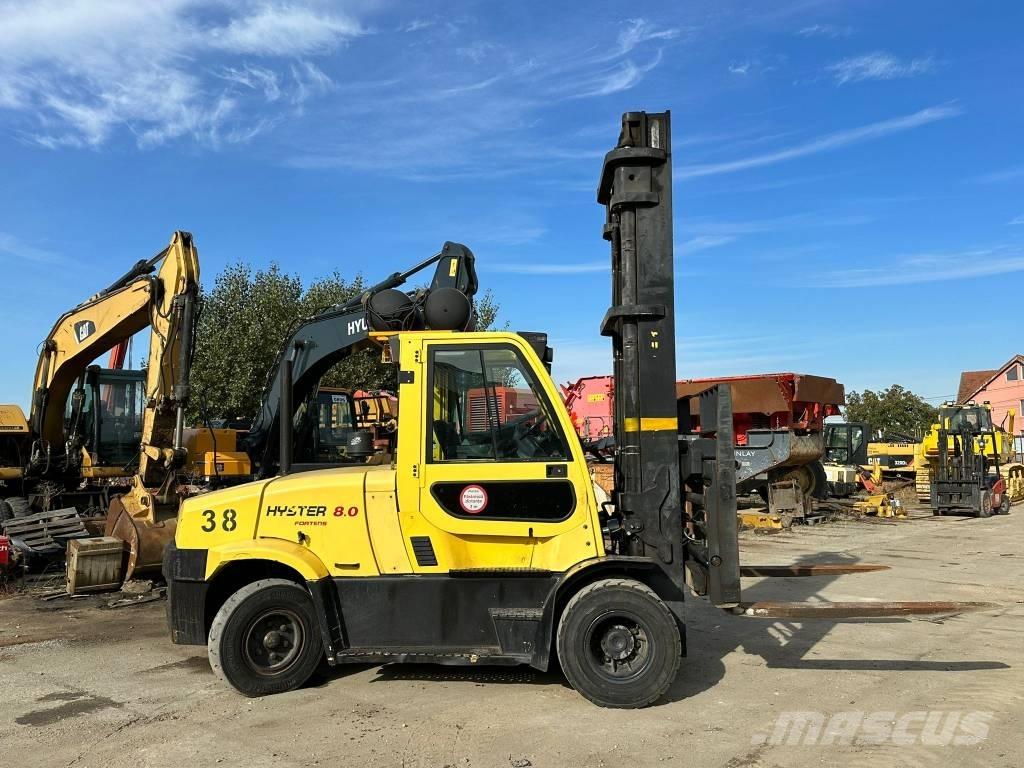 Hyster H8.0FT9 Περονοφόρα ανυψωτικά κλαρκ με φυσικό αέριο LPG