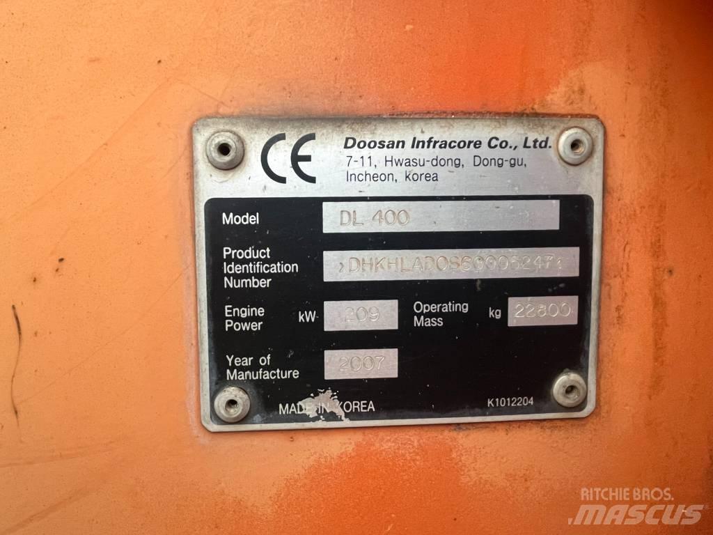 Doosan DL 400 Φορτωτές με λάστιχα (Τροχοφόροι)