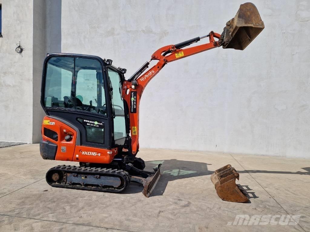 Kubota KX 016-4  P334 Εκσκαφάκι (διαβολάκι) < 7t