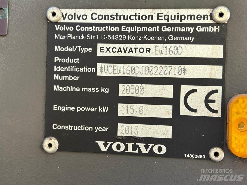 Volvo EW 160 D Εκσκαφείς με τροχούς - λάστιχα
