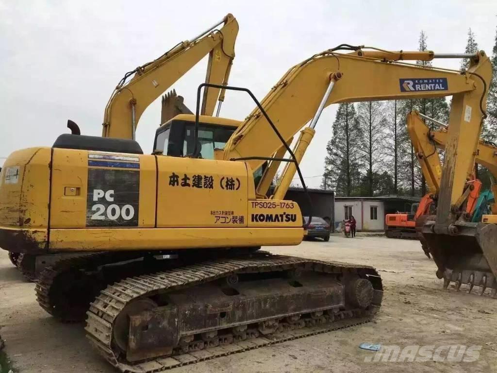 Komatsu pc200-7 Εκσκαφείς με ερπύστριες