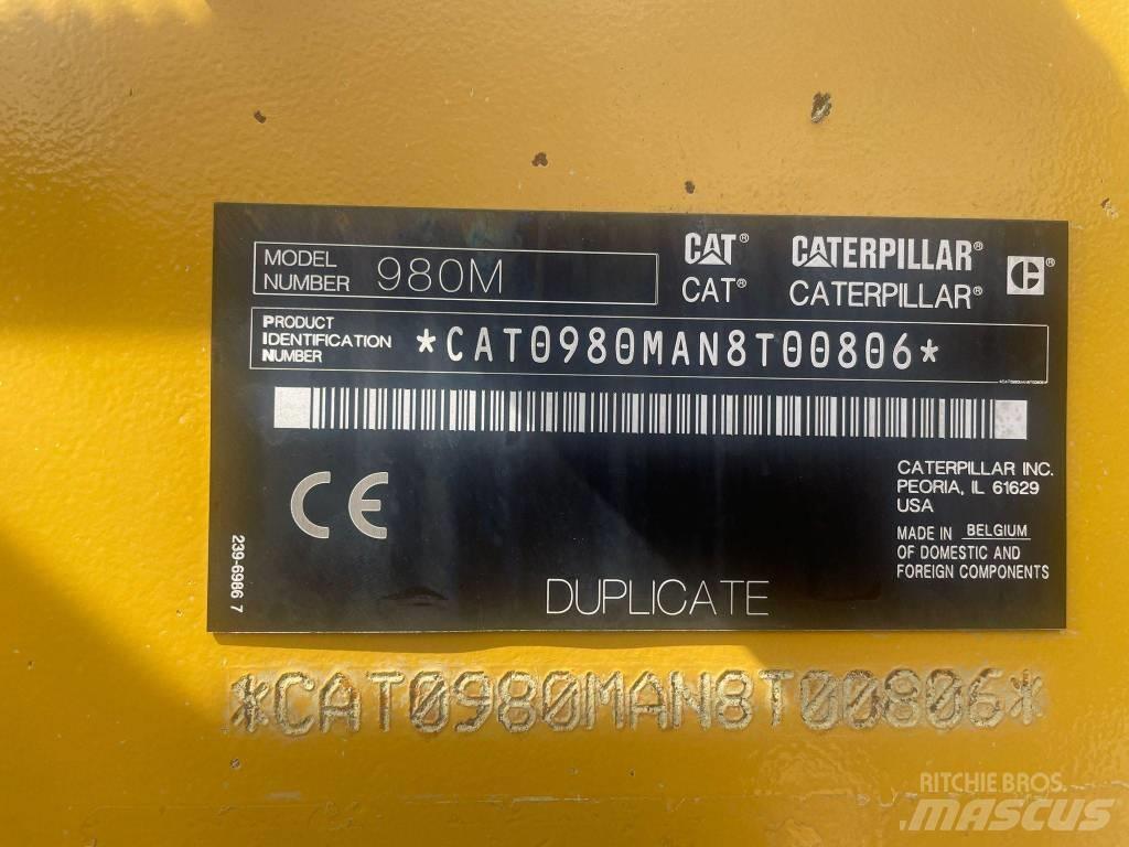 CAT 980M Φορτωτές με λάστιχα (Τροχοφόροι)