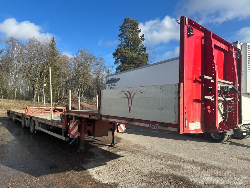 HRD Jumbotrailer Επίπεδες/πλευρικώς ανοιγόμενες ημιρυμούλκες