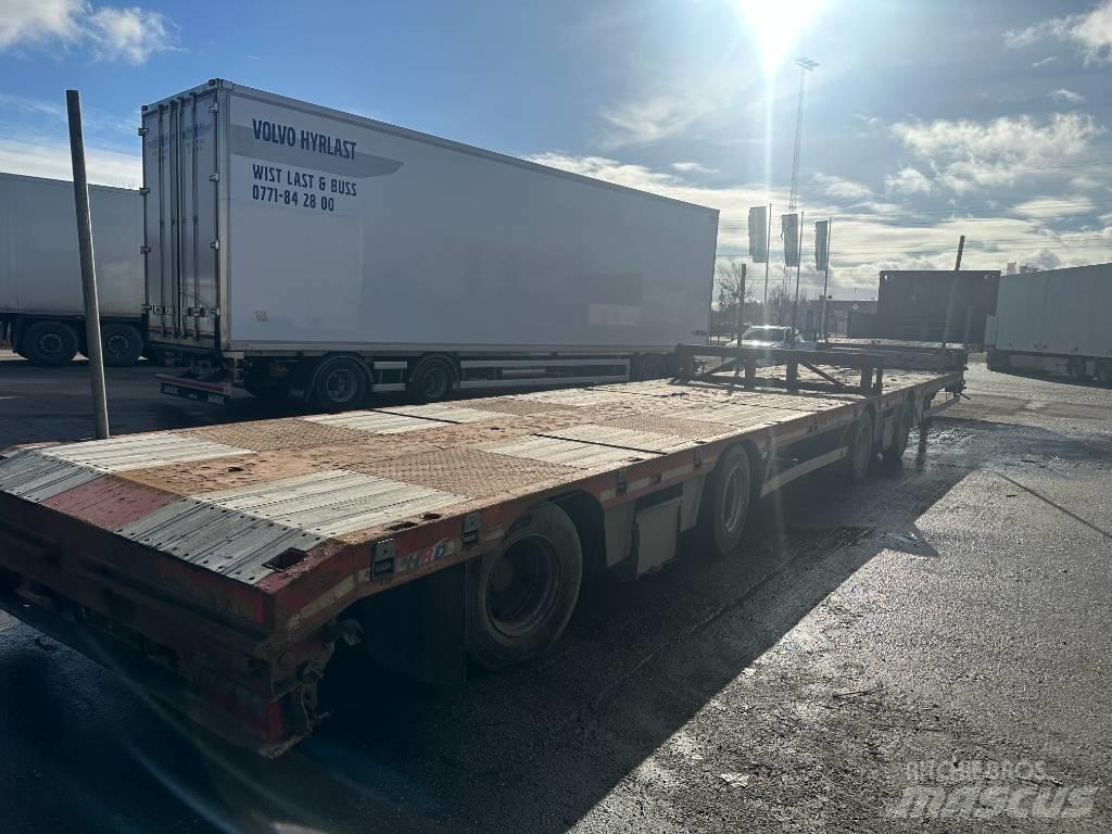 HRD Jumbotrailer Επίπεδες/πλευρικώς ανοιγόμενες ημιρυμούλκες