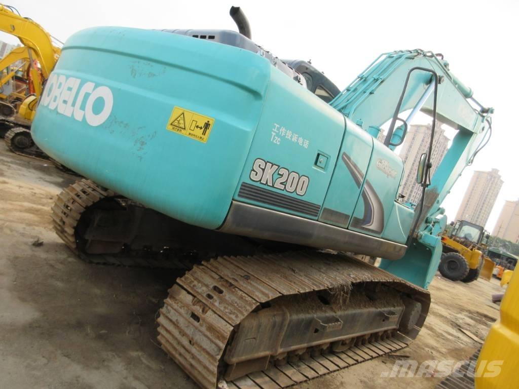 Kobelco SK 200-8 Εκσκαφείς με ερπύστριες