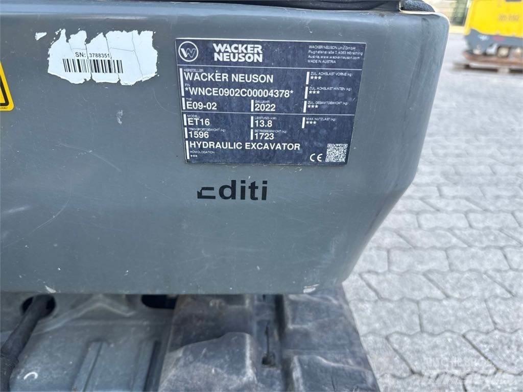 Wacker Neuson ET16 Εκσκαφείς με ερπύστριες