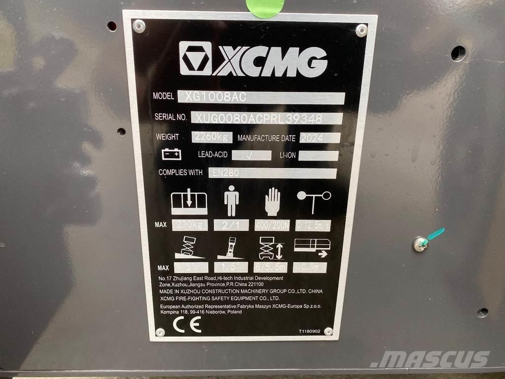 XCMG XG1008AC Άλλοι ανυψωτήρες και πλατφόρμες