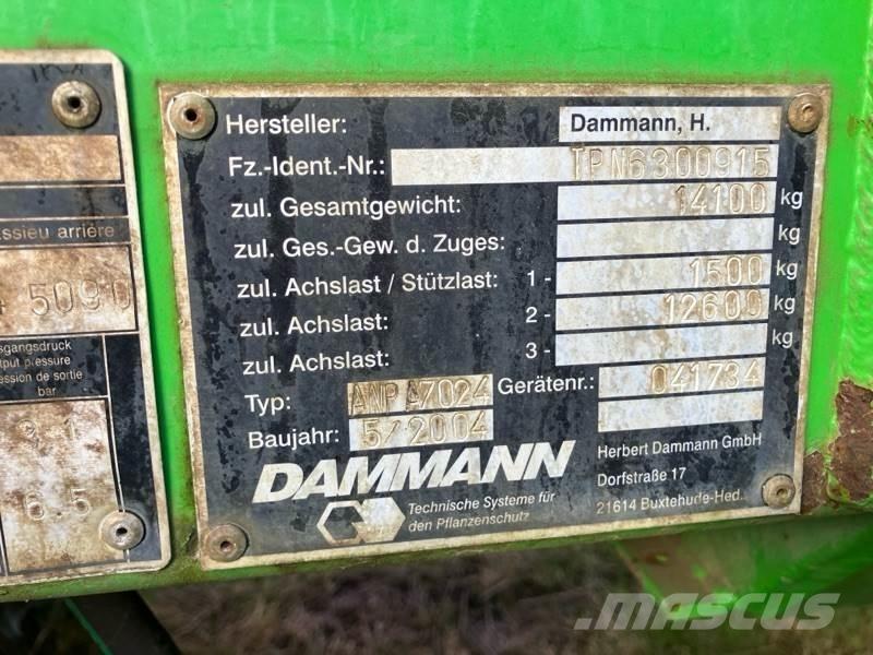 Dammann ANPA 7024 Ρυμουλκούμενα ψεκαστικά