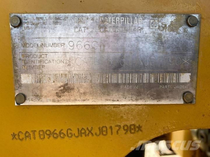CAT 966 G II Φορτωτές με λάστιχα (Τροχοφόροι)