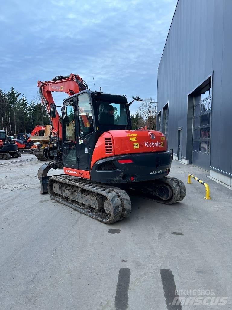 Kubota KX 080-4 Εκσκαφάκι (διαβολάκι) < 7t