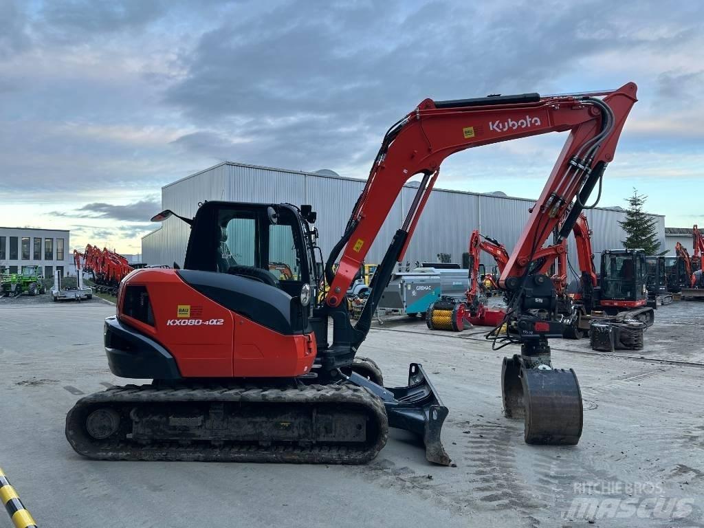Kubota KX 080-4 Εκσκαφάκι (διαβολάκι) < 7t