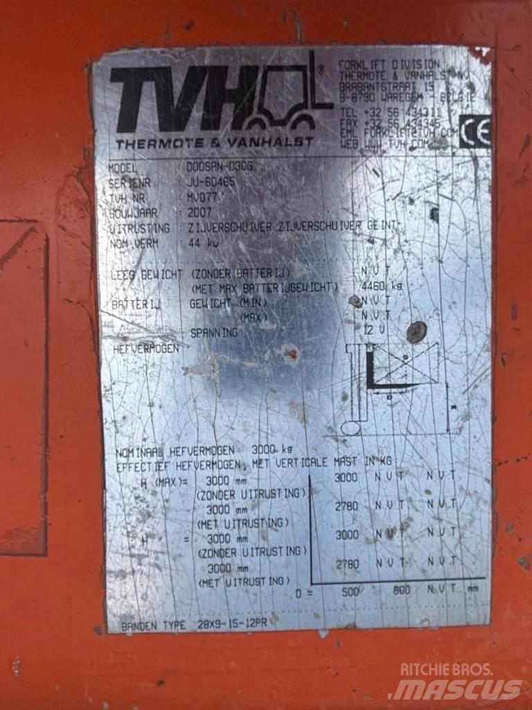 Doosan D30G D30G Περονοφόρα ανυψωτικά κλαρκ - άλλα