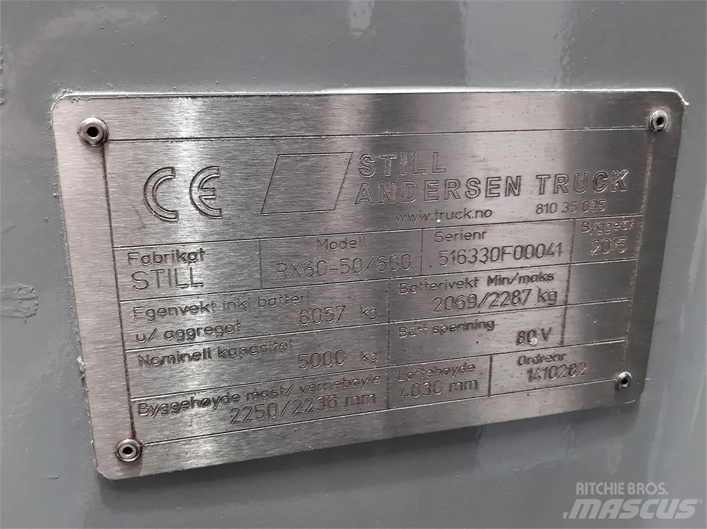 Still RX60 50 600 Ηλεκτρικά περονοφόρα ανυψωτικά κλαρκ