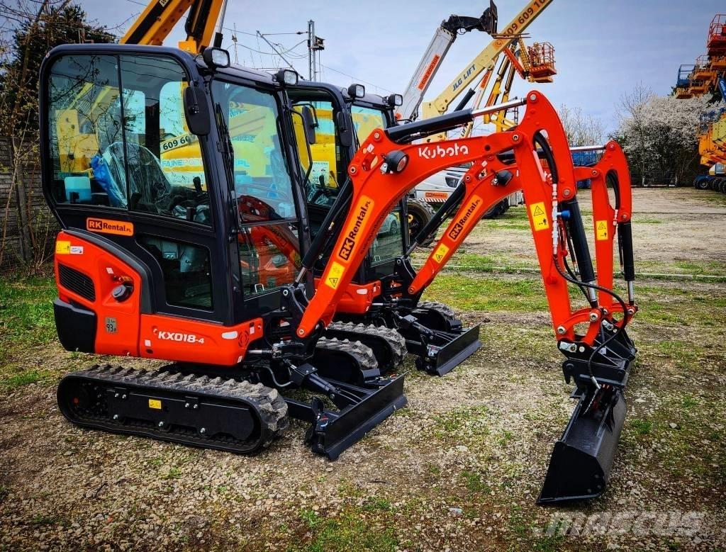 Kubota KX 018-4 Εκσκαφάκι (διαβολάκι) < 7t