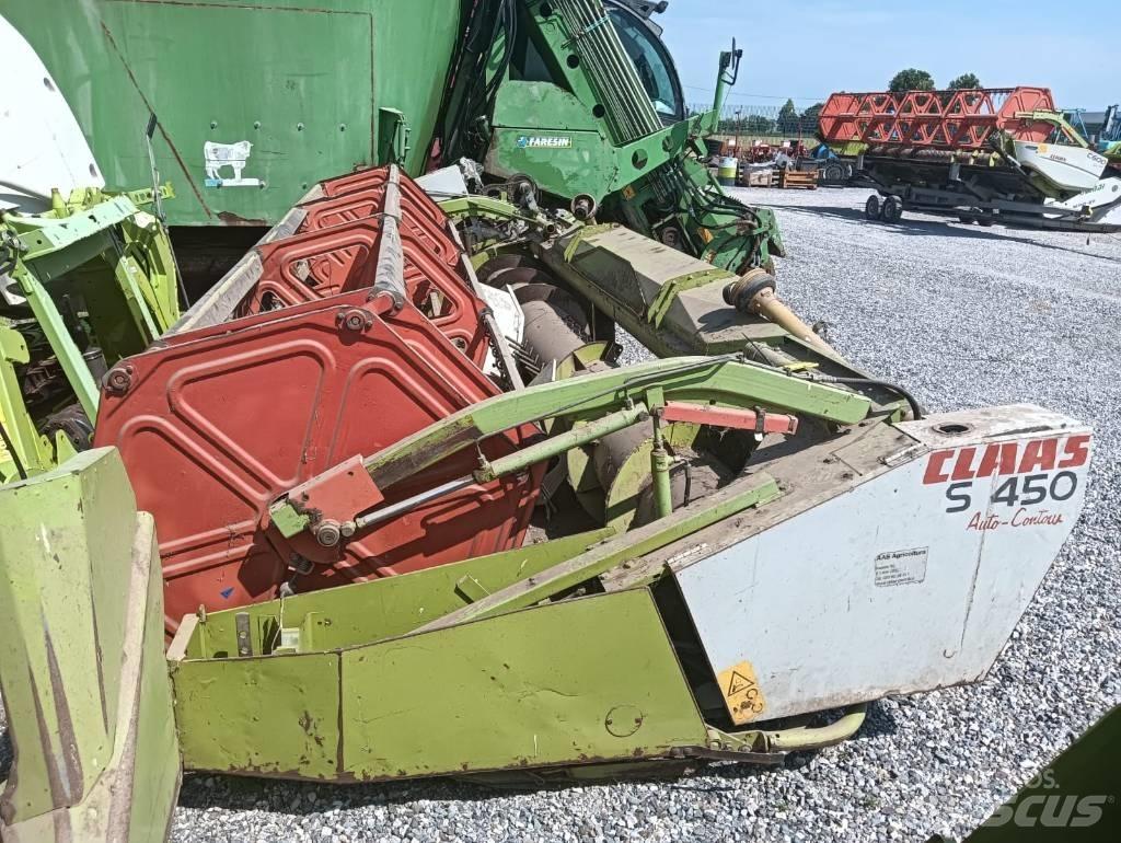 CLAAS S 450 Κεφαλές θεριζοαλωνιστικών μηχανών
